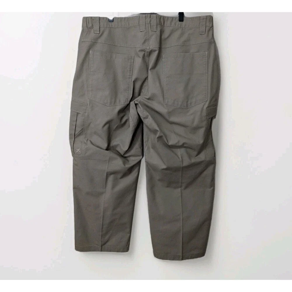 Vertx Cargo Pants Mens 42x30 Tan Canvas Workwear Utility Heavy Duty VTX1000